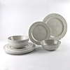 grey melamine dinnerware